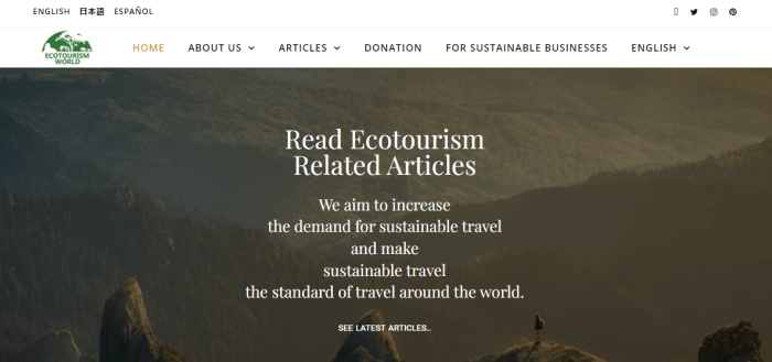 Eco travel friendly tips